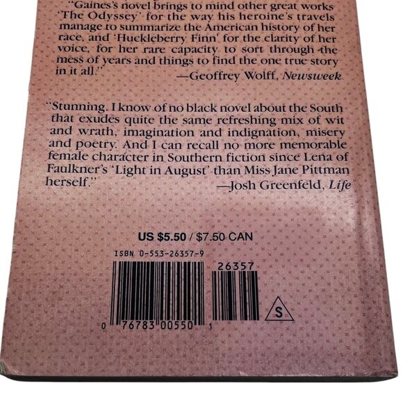 The Autobiography Of Miss Jane Pittman By Ernest J. Gaines 1971 Paperback - Picture 6 of 11